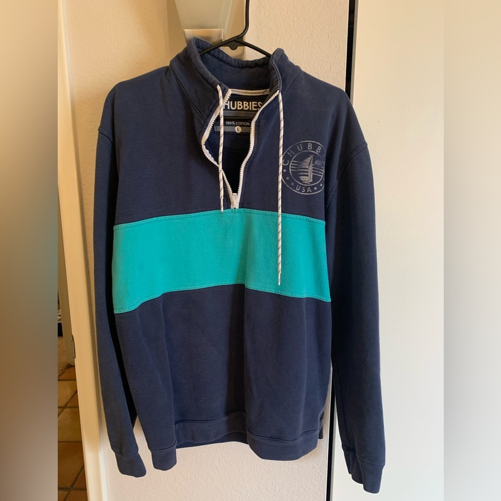 Chubbies men’s quarter zip.